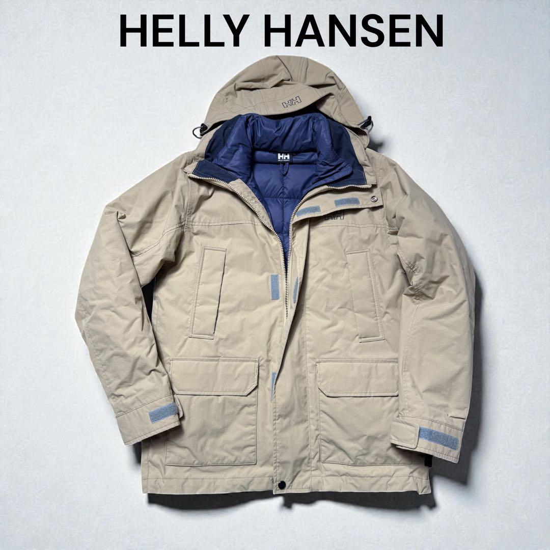 HELLY HANSEN インナーダウン 3wayマウンテンジャケット L - メルカリ