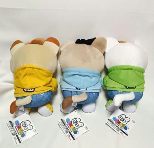 GENERATIONS ジェ猫 カードケース付き BIGぬいぐるみ 全6種コンプ