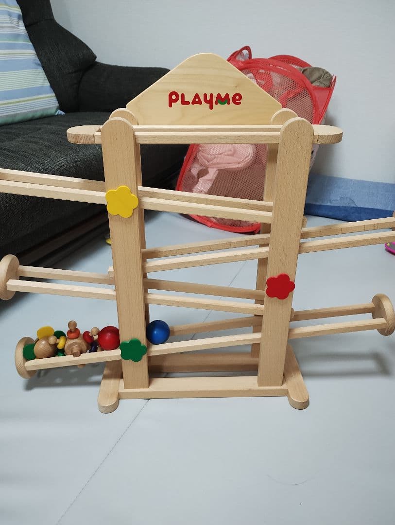 PLAYME フラワーガーデンスロープトイ