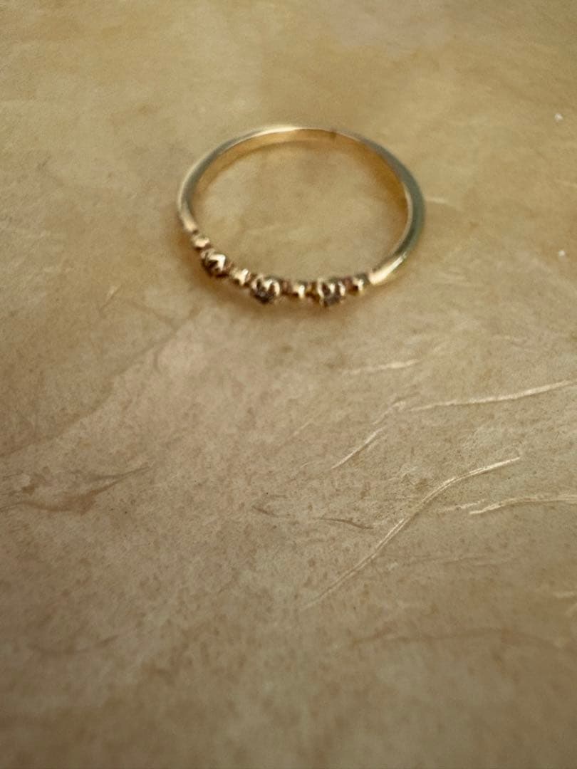 NOJESS　ダイヤモンドピンキーリング