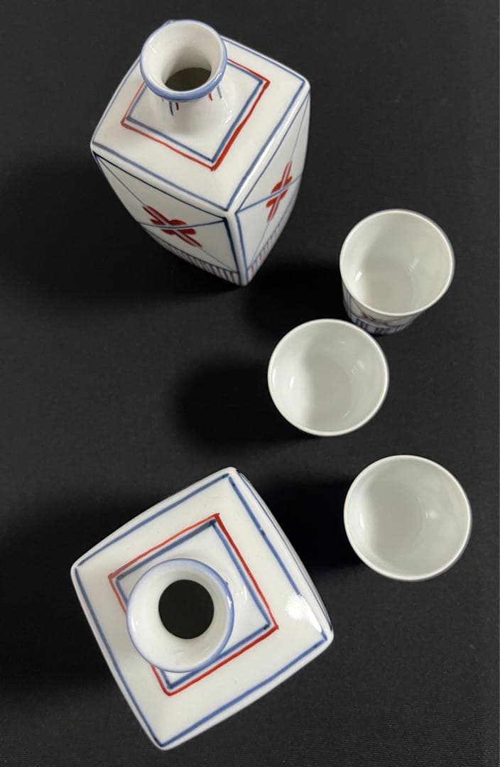 人間国宝 富本憲吉写 富泉 徳利 お猪口 色絵 ぐい呑 酒器 - メルカリ