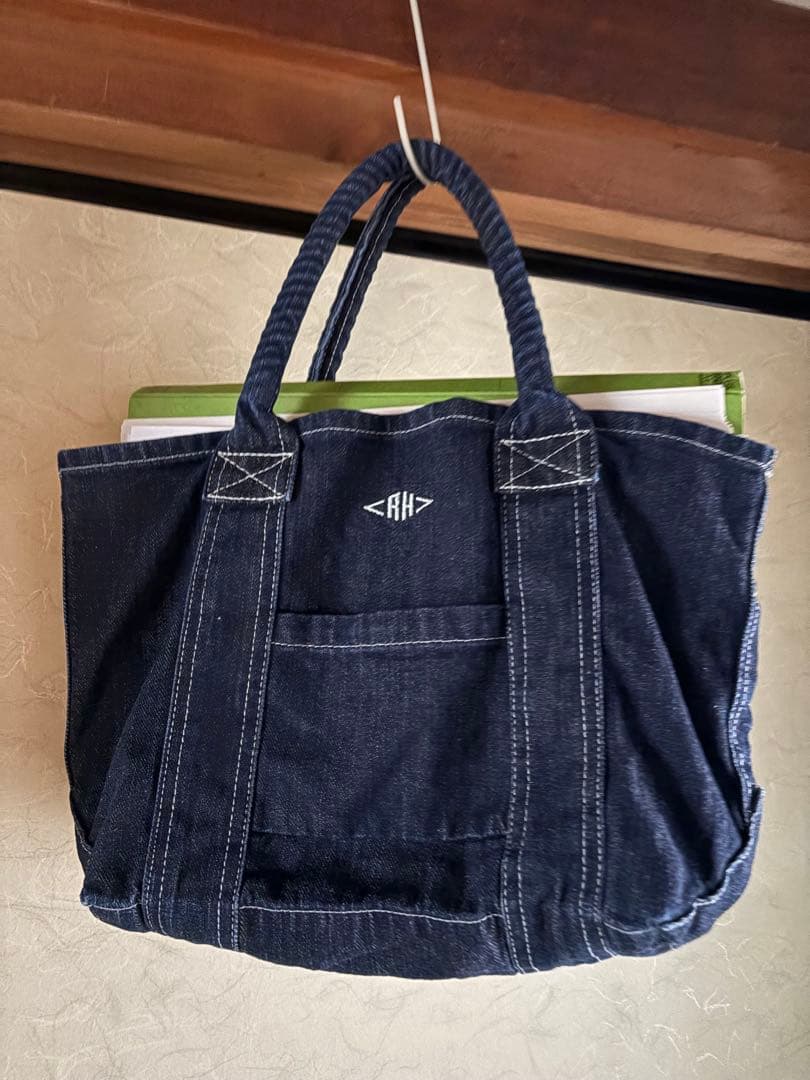 ⭐︎新品 ロンハーマン Ron Herman トートバッグ インディゴ デニム
