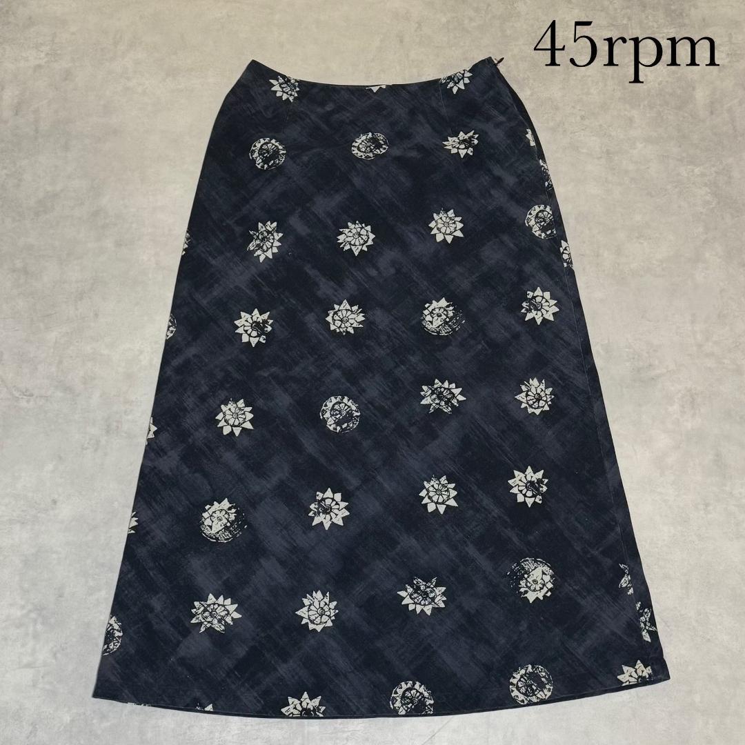 45rpm フォーティーファイブアールピーエム 花柄 スカート R165 2026年最新】Yahoo!オークション -「45rpm スカート 花柄」(45rpm)の