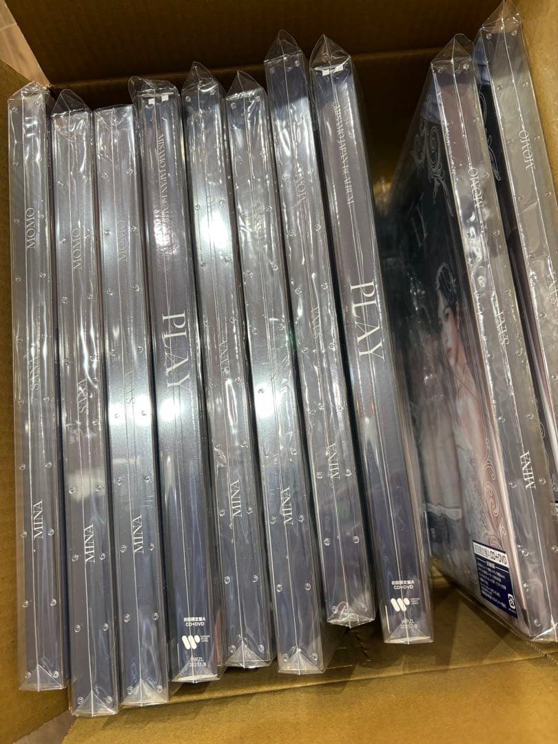 MISAMO ミサモアルバム PLAY 初回限定A盤シリアル トレカなし　10点 MISAMO JAPAN 1st ALBUM『PLAY』