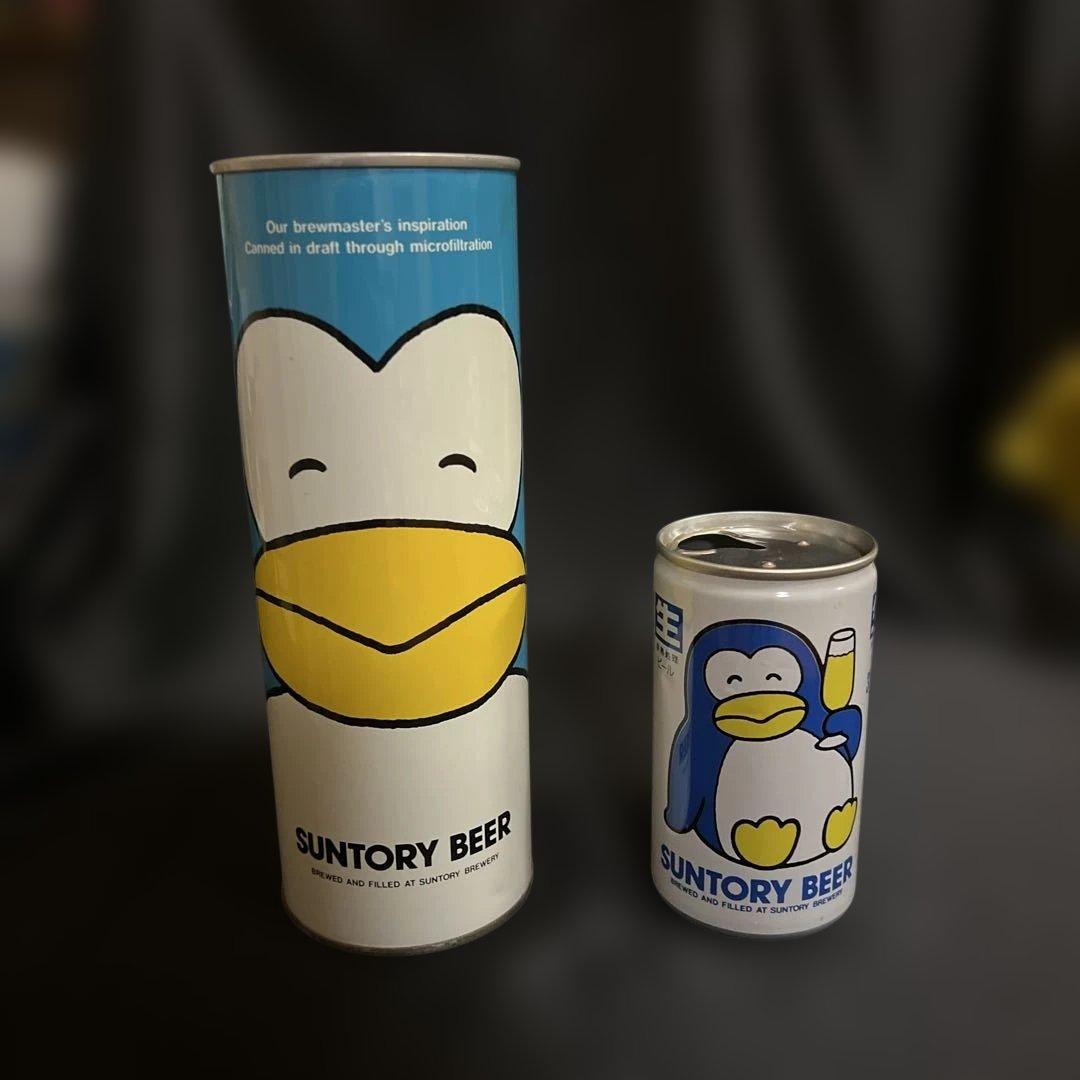 サントリービール 缶 昭和レトロ ペンギンビール - メルカリ