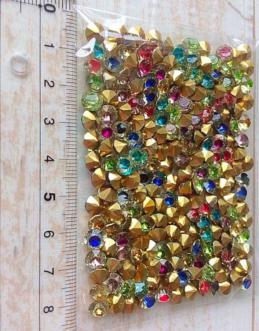 ✧最大量✧レアパーツ✧限定販売✧ツートーン✧Vカットストーン✧チャトン✧