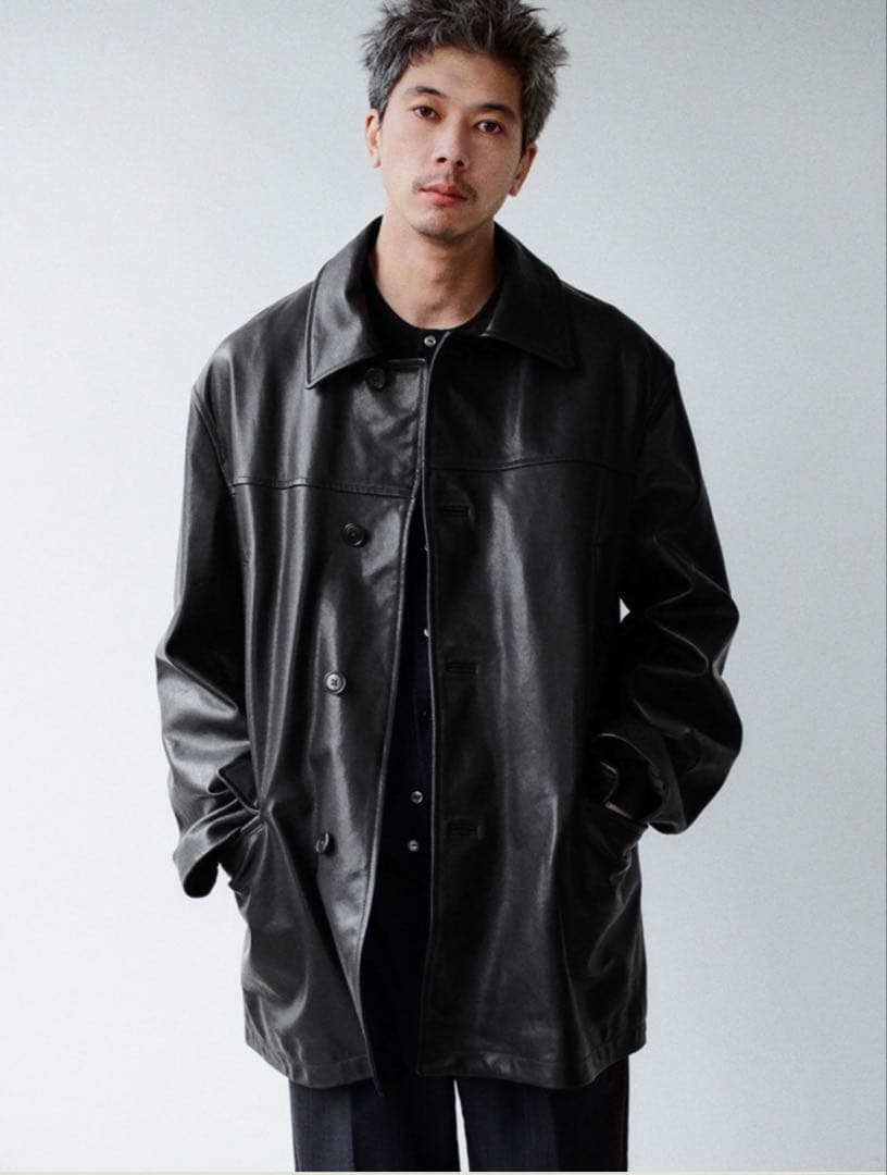 ジャケット・アウター lidnm 26SS Lamb Veg Car Coat