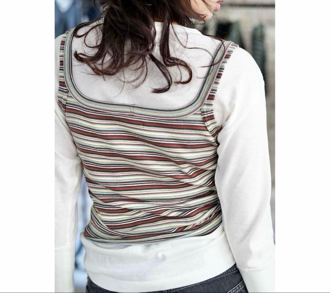 FUMIKA_UCHIDA マルチ ボーダー キャミソール - メルカリ