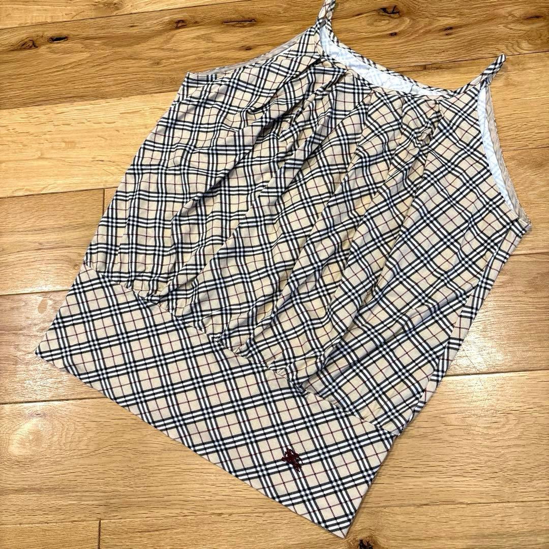 【バーバリーブルーレーベル】✳︎かわいいノバチェック柄キャミソール✳︎38size