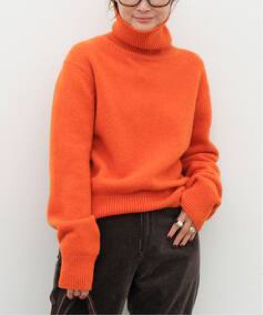 ドゥーズィエムクラス　タートルニット