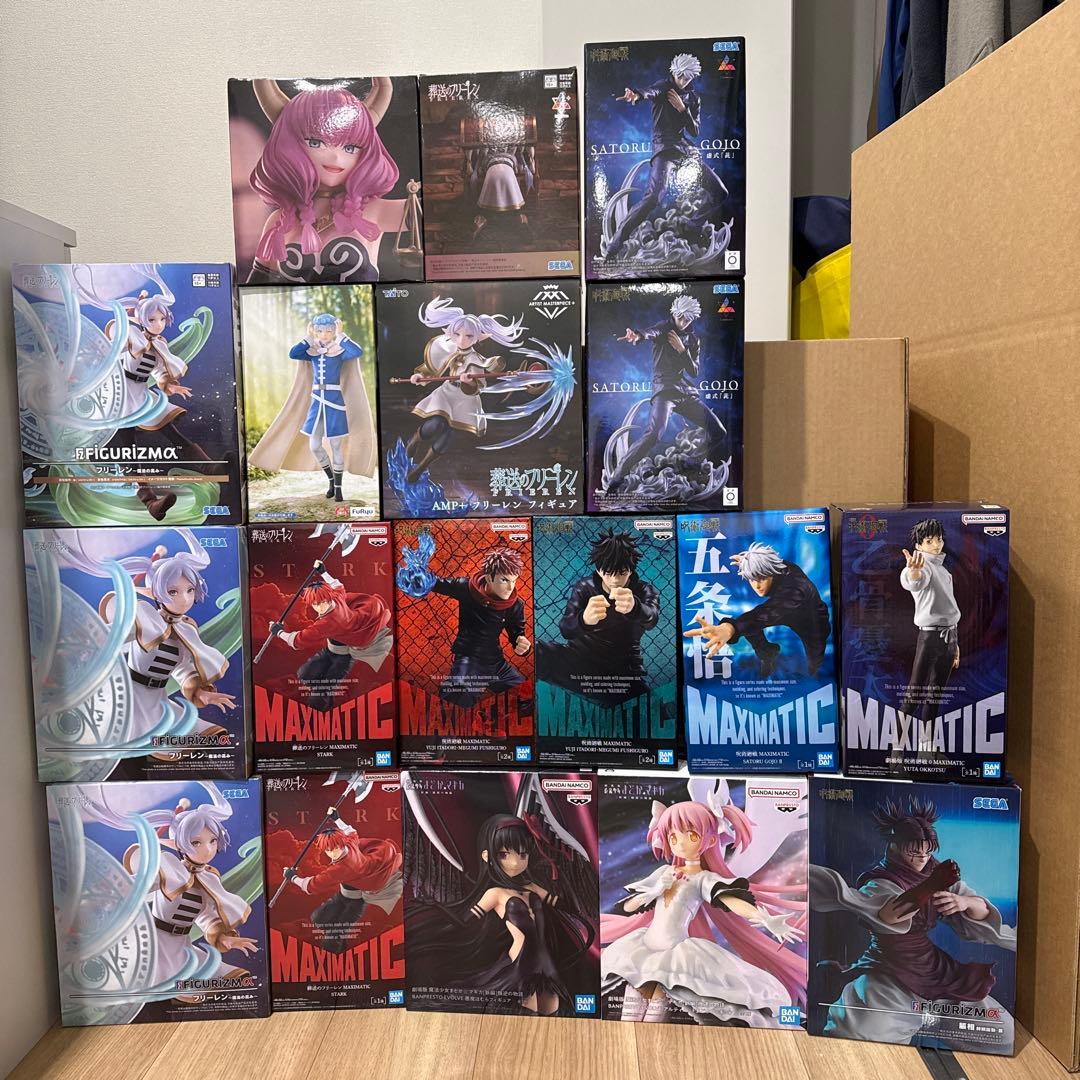 最新プライズフィギュア含む18個まとめ売り 呪術廻戦 葬送のフリーレン まどマギ