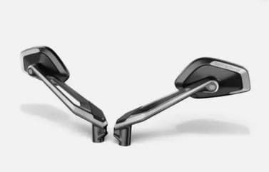  純正 Option 719 ミラーL/R（ブラックシルバー）