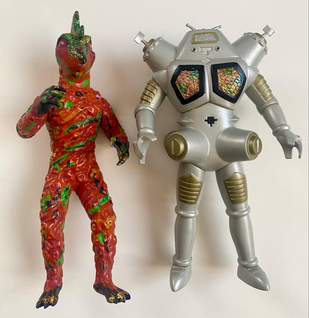 ペロリンガ星人 キングジョー 怪獣 ソフビ ウルトラセブン マーミット