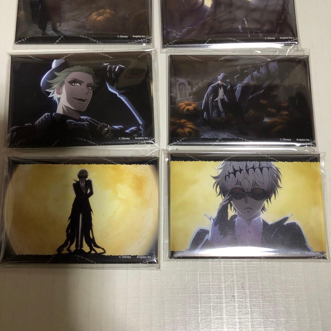 ツイステ アニメーション缶バッジ スカリー セベク ジャミル レオナ