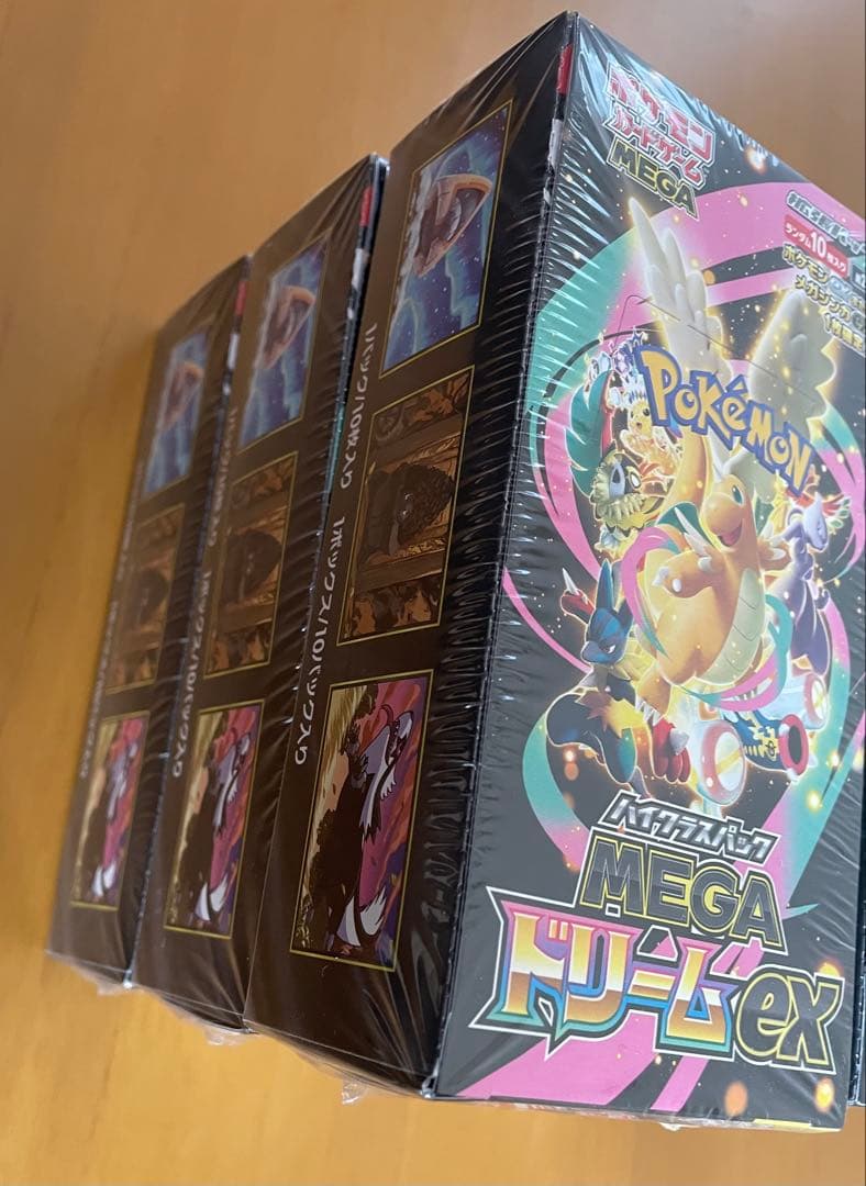 新品未開封【シュリンク付き】MEGAドリームex 6BOX - メルカリ