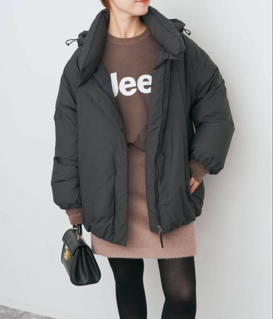 Spick and Span NANGAナンガ別注ダウンジャケット黒ブラック