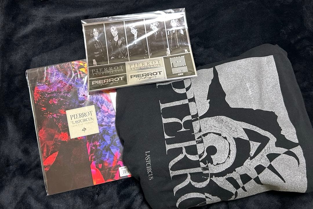 PIERROT LASTCIRCUS パーカー XL メカアイ　シルバー メタルクロスZIPパーカー(裏起毛) | VOLCAN&APHRODITE