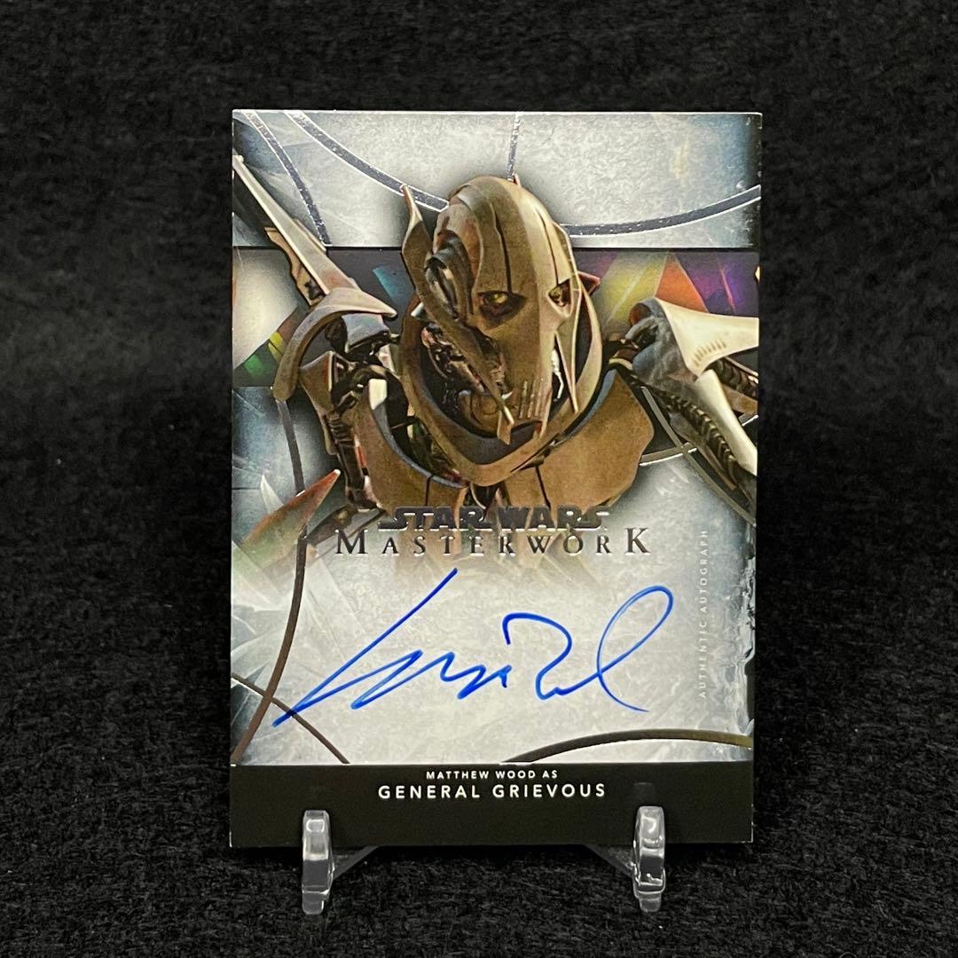 2024 Topps STAR WARS グリーヴァス将軍 直筆サインカード - メルカリ