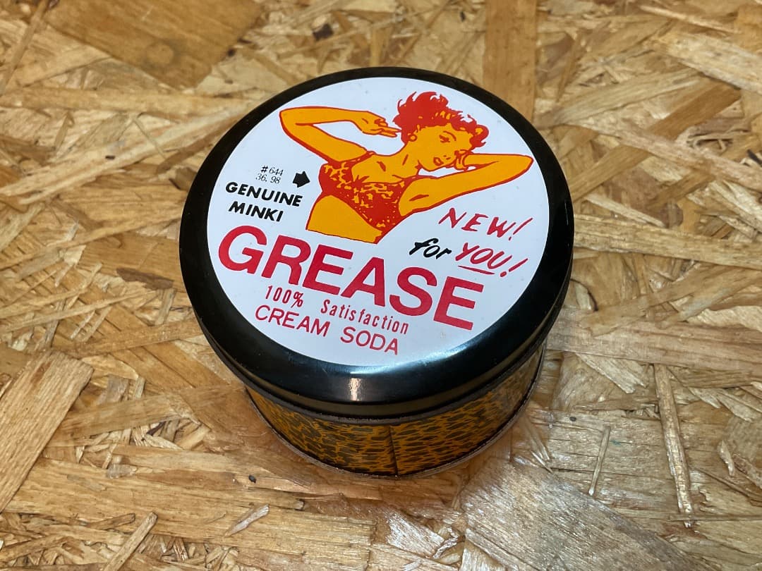 希少 CREAM SODA 当時物 グリース缶 パメード 中身入り クリームソーダ 80's当時物 グリース 人気デザイン入手困難 - メルカリ