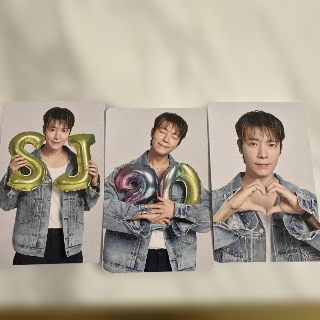 ドンヘ3点セット SJmarket トレカ 6000円購入特典 - メルカリ