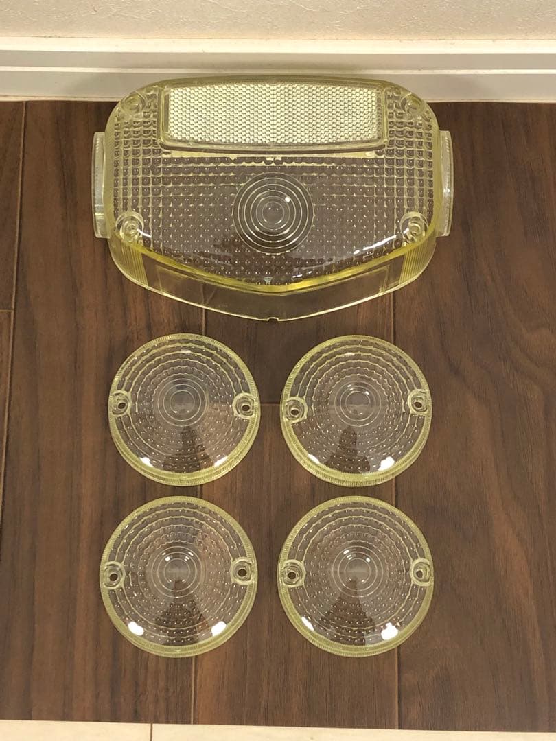 GS400 黄ばみ　テールレンズ　ウインカーレンズ　クリア　スモーク　純正タイプ