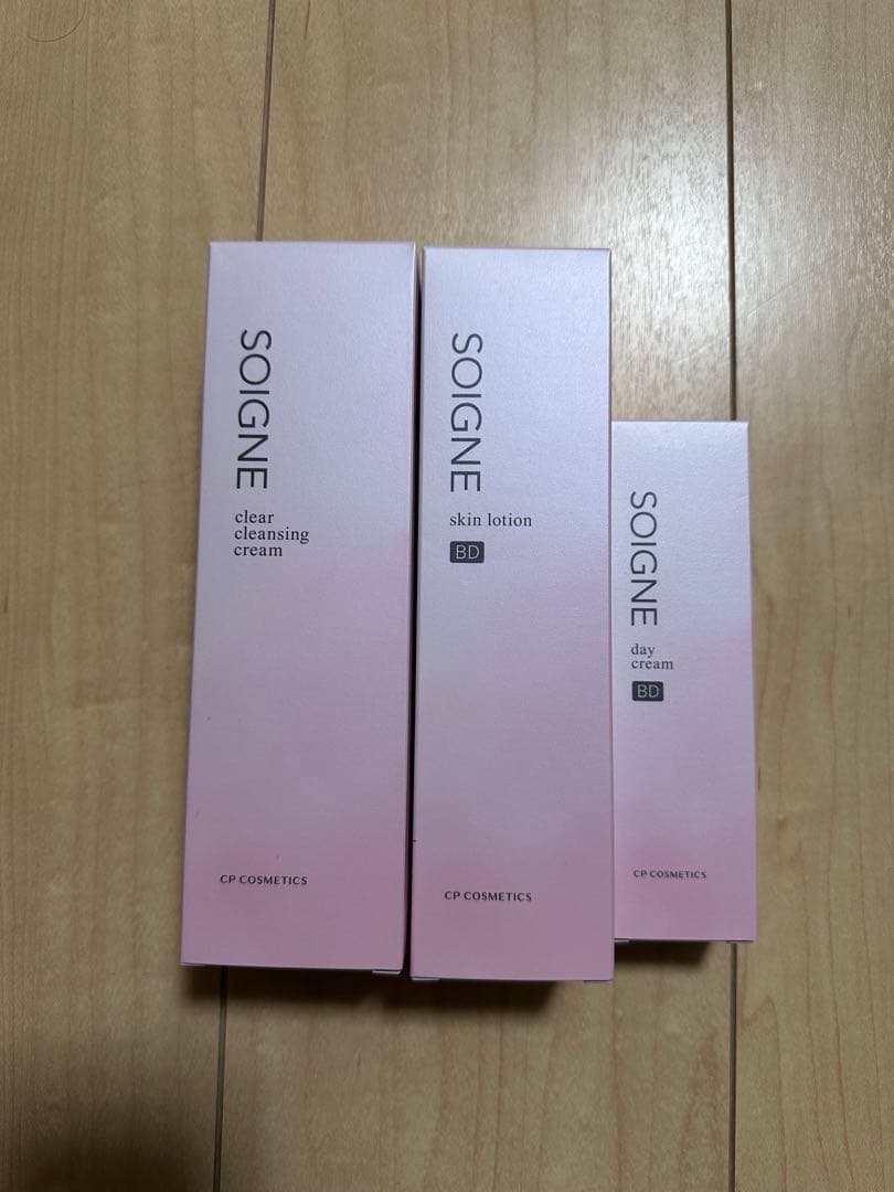 CPコスメティクス ソワーニュ クレンジング＆ローションBD＆デイクリームBD