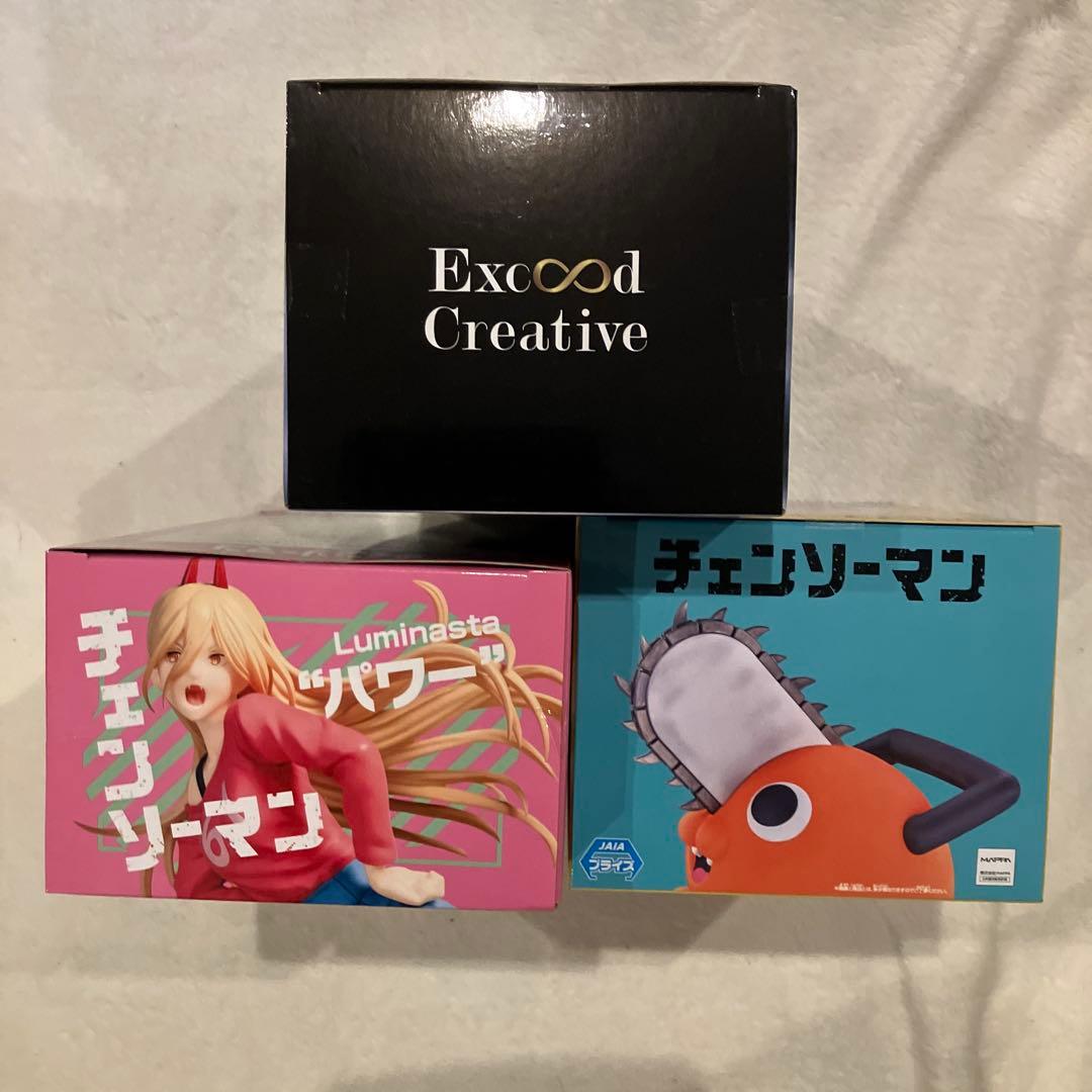 チェンソーマン マキマ パワー ポチタ フィギュアセット - メルカリ