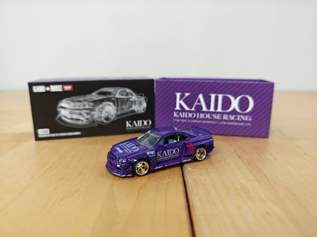 絶版！ 1/64 街道ハウス 日産 スカイライン GT-R R34