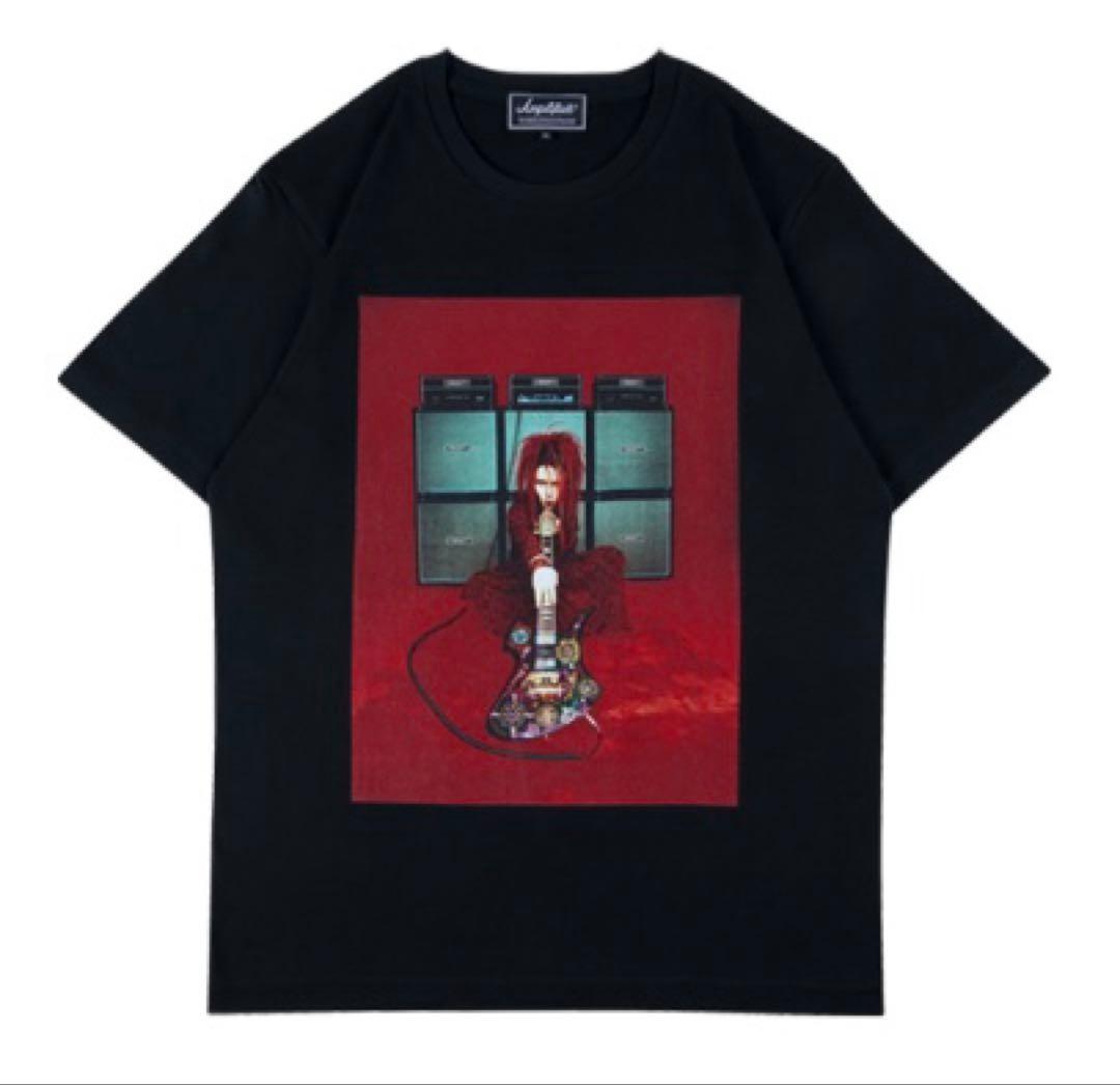 Amplifier 'hide' Tシャツ黒【新品未開封】【完売入手困難】 hideの肖像がTシャツに 「Amplifier」がコラボTシャツを発売 | SPICE