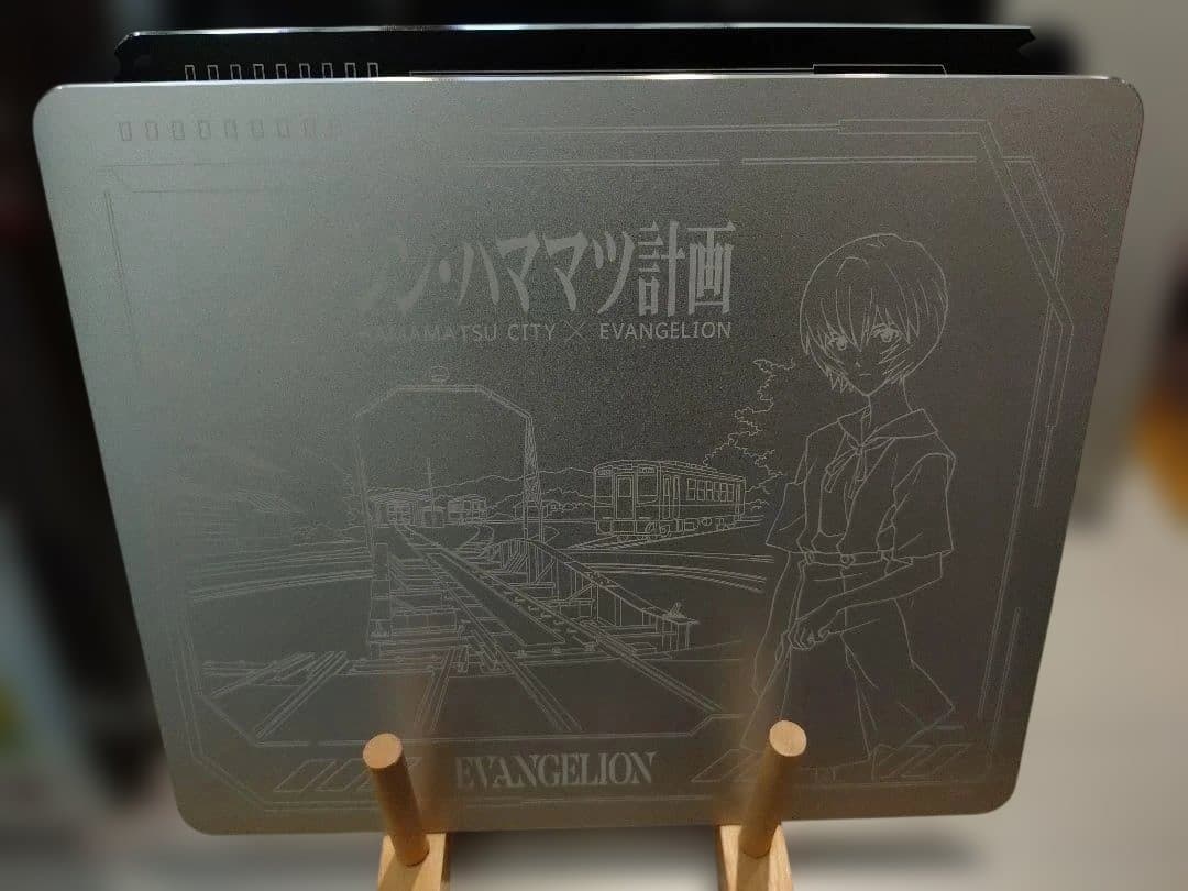 シン・エヴァンゲリオン　高品質メタルマウスパッド　綾波レイ富士山静岡空港シルバー