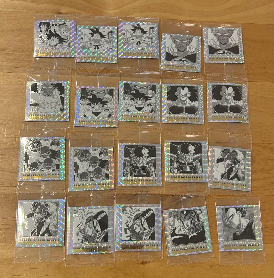 匿名配送 ドラゴンボール 40周年 シール ウエハース 42種 コンプセット