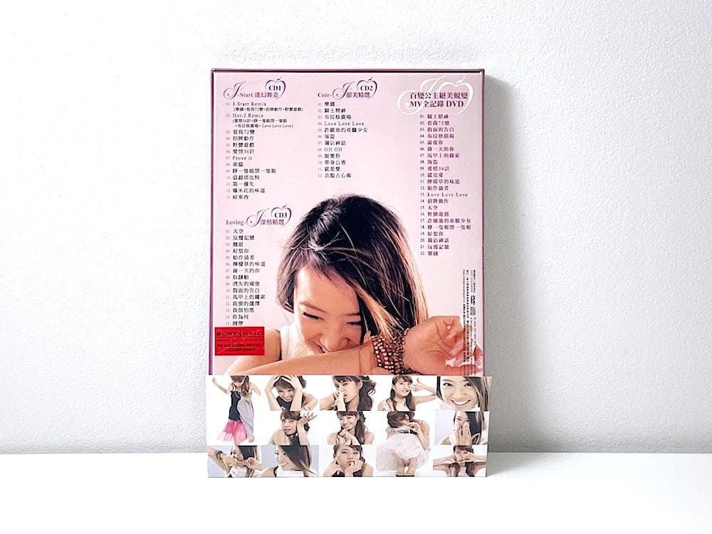 廃盤 帯付き 3CD＋DVD ジョリン・ツァイ 絶版公主 JOLIN 夢綺地精選