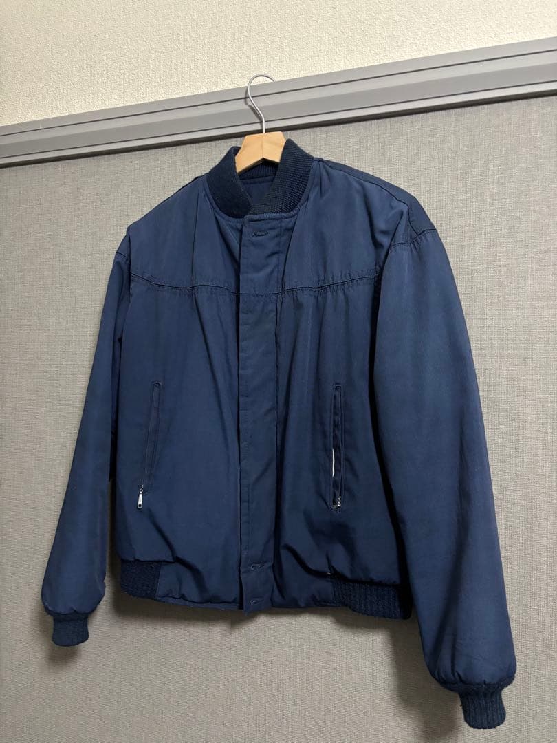 70s Catalina 38 中綿 ダービージャケット ネイビー ヴィンテージ