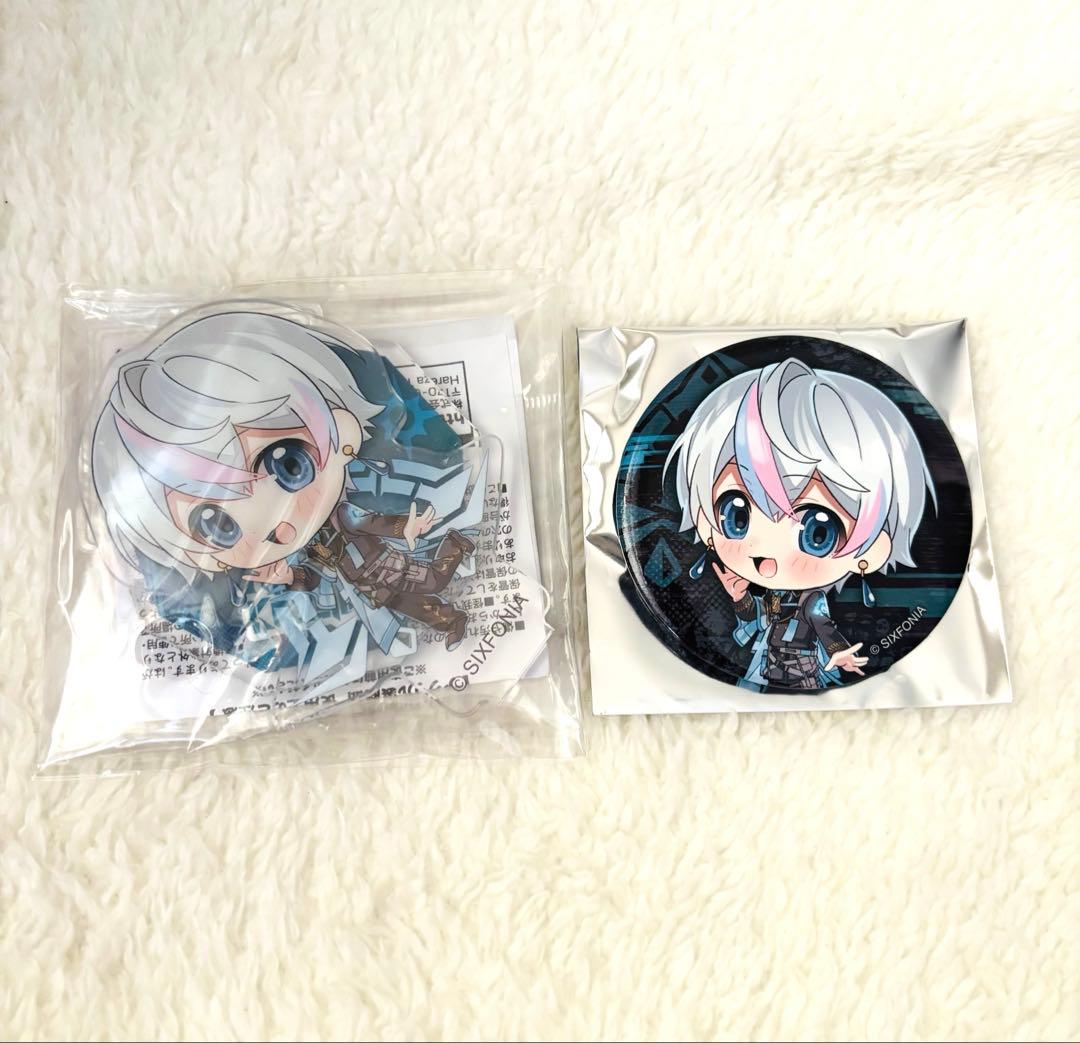 シクフォニ 雨乃こさめ ミニアクスタ 缶バッジ 3周年 - メルカリ