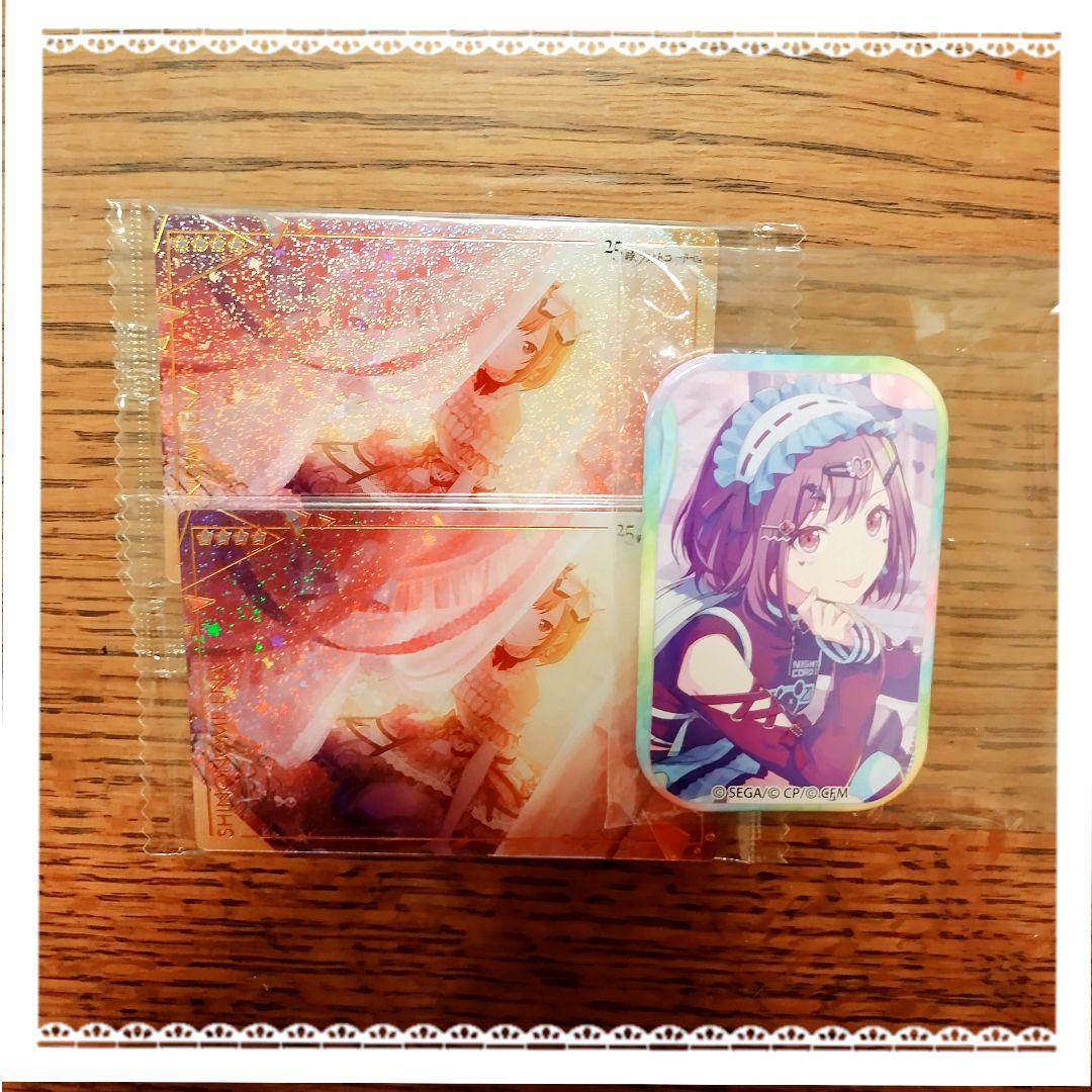 プロセカ 東雲絵名 缶バッジ スクエア缶 シクディス ウエハース えな