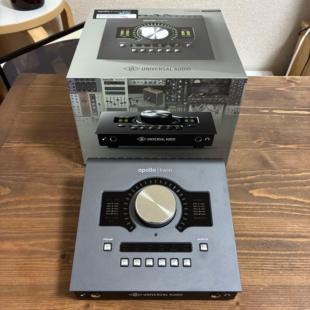 DTM・DAW ruka UAD Apollo Twin mk2 DUO Universal Audio Apollo Twin X DUO Gen 2 Essential – KMR Audio
