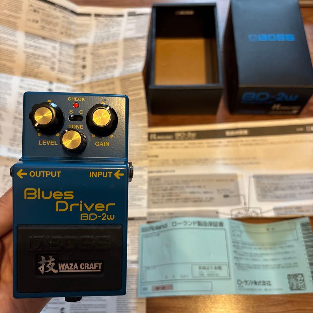 【美品・取説・箱付き・動作確認済】BOSS Blues D BD-2w
