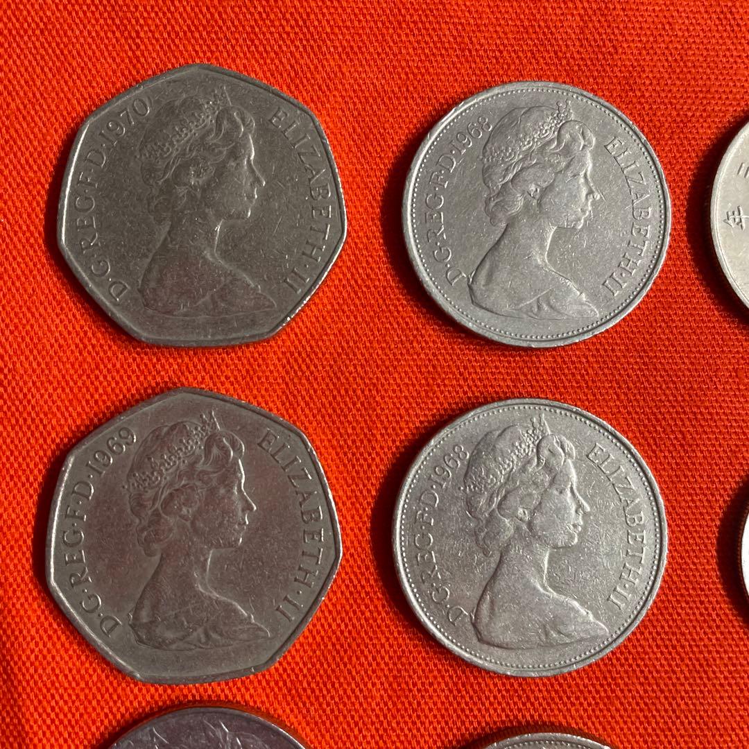 外貨まとめ売り 色々 イギリス、イタリア、フランス、スイス、中国