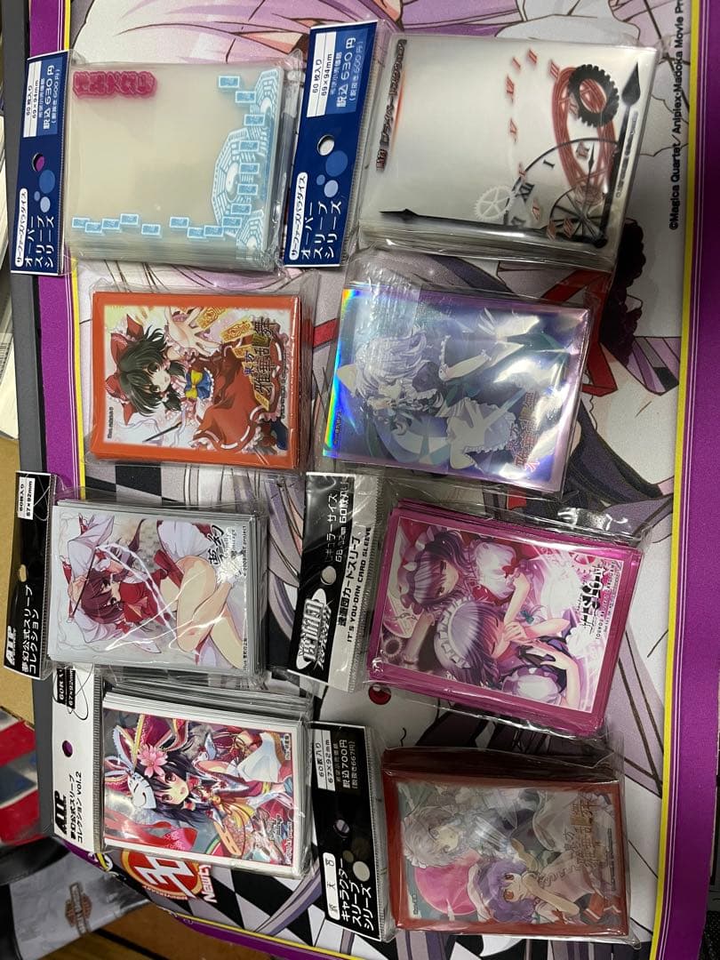 東方スリーブまとめ売り　スタンダードサイズ　25セット　オマケ有り ☆限定☆東方Project×キュアメイドカフェ 妖夢＆アリス フルカラー