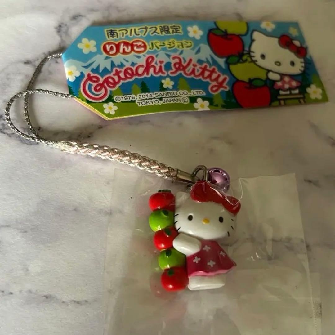 ご当地ハローキティ 南アルプス限定　　 りんごバージョン