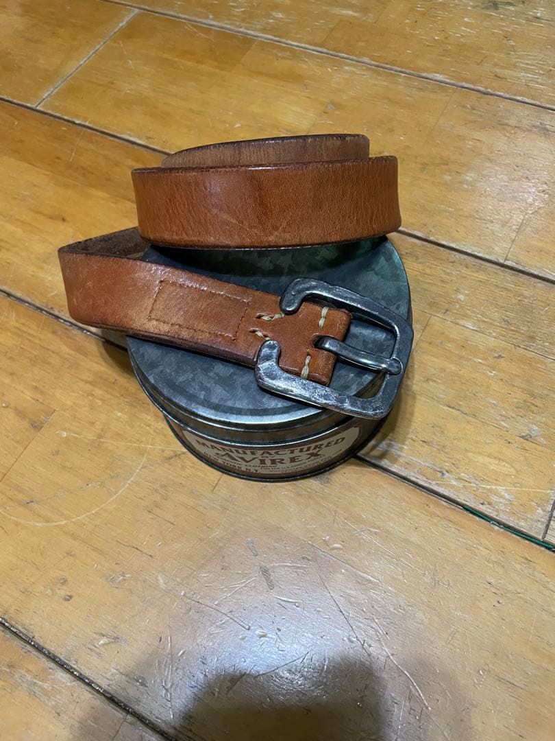 AVIREX ヴィンテージレザー ベルト　AVEX5536 33/84