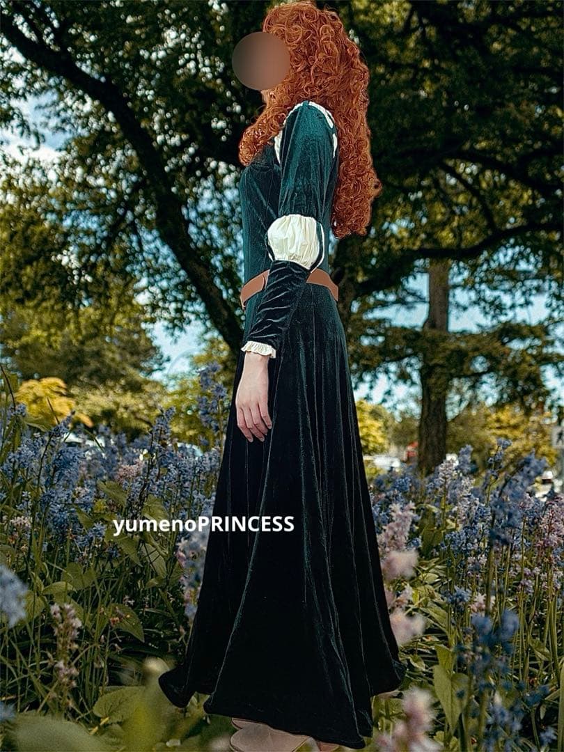 即納 ディズニー メリダとおそろしの森 メリダ コスプレ Dハロ