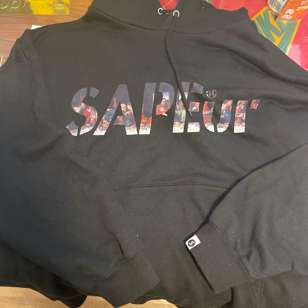 SAPEUR ブラック パーカー