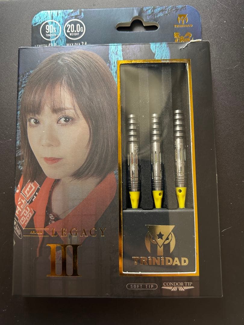 ダーツ　TRINIDAD AKARI LEGACY III 大城明香利　箱傷アリ