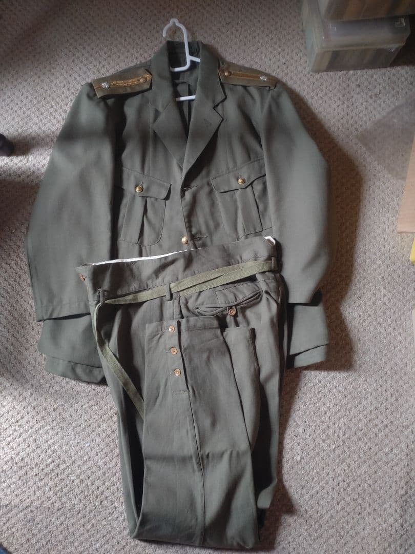 中田商店製　海軍陸戦隊軍服　少尉階級章付き