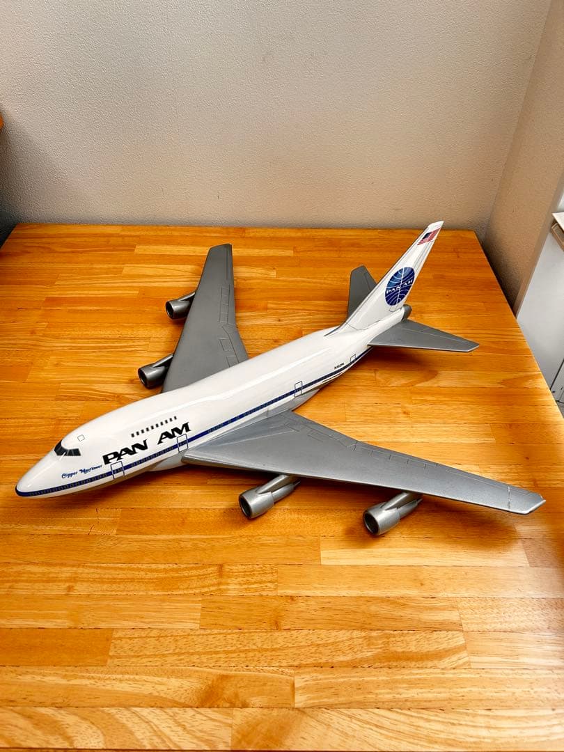 PAN AM パンアメリカン航空 パンナム ボーイング　飛行機 模型 1/400 B747-200 PANAM パンナム N730PA [A13006] アポロモデル/中古