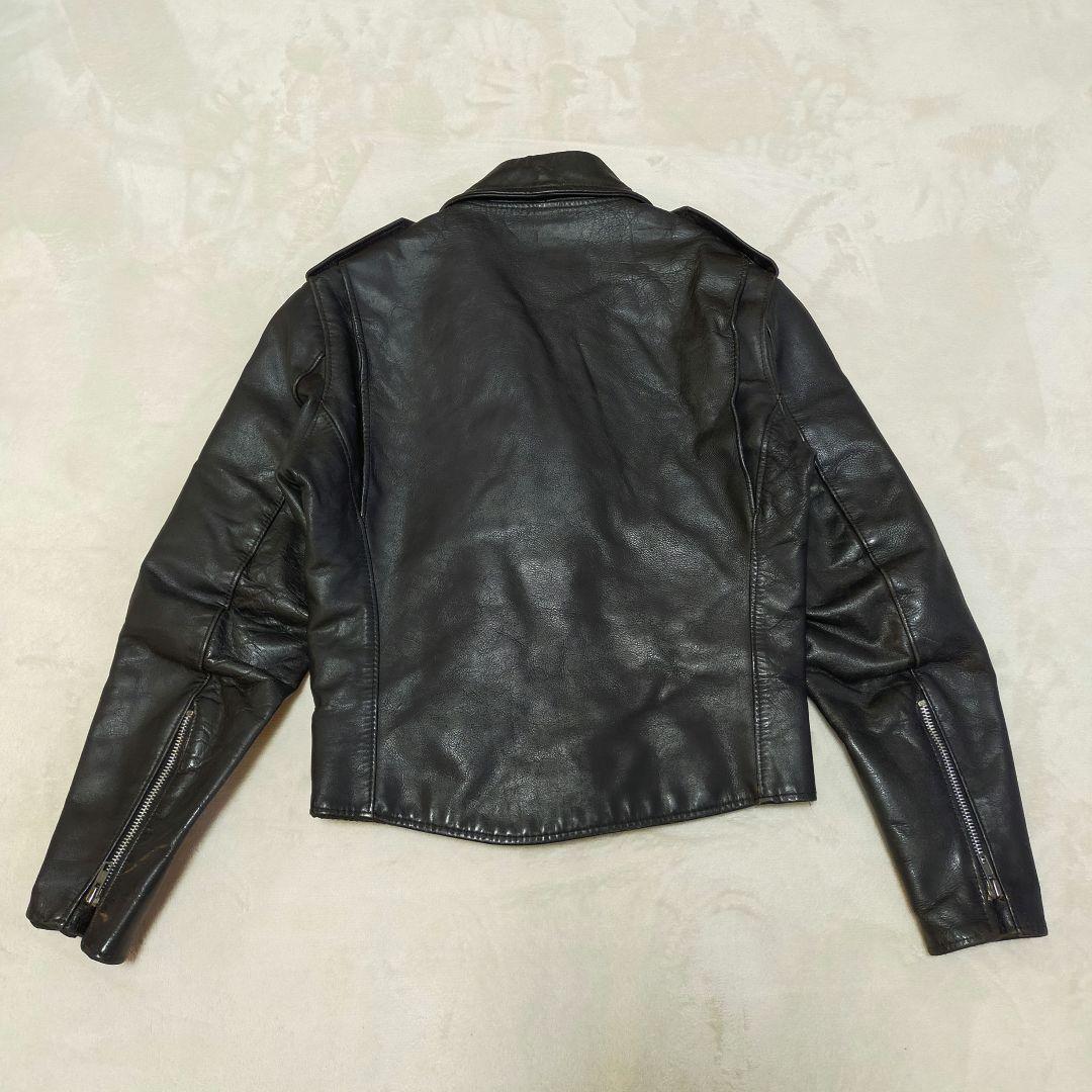 70S 80S Berman's ヴィンテージ ダブルライダースジャケット - メルカリ