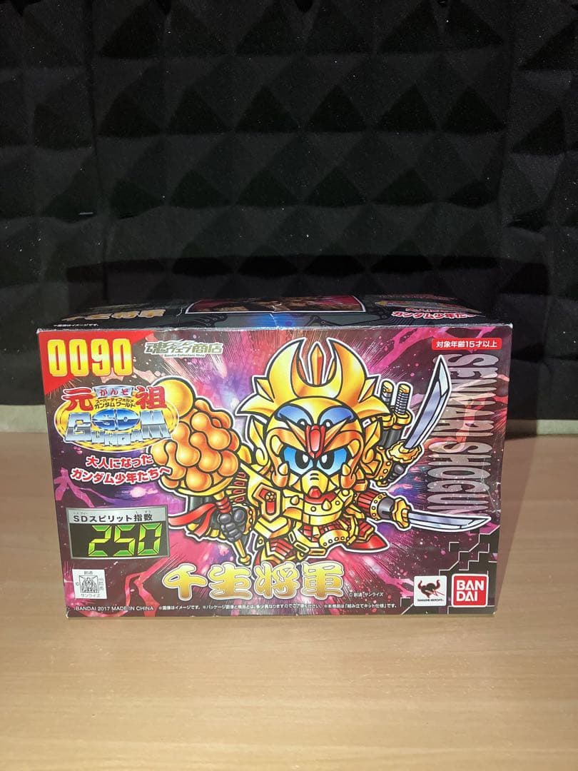 未組見立品　魂ウェブ商店限定　千生将軍 超戦士ガンダム　元祖SDガンダムワールド