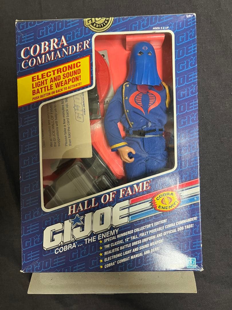 ミリタリー GI Joe Hall Of Fame Cobra Commander