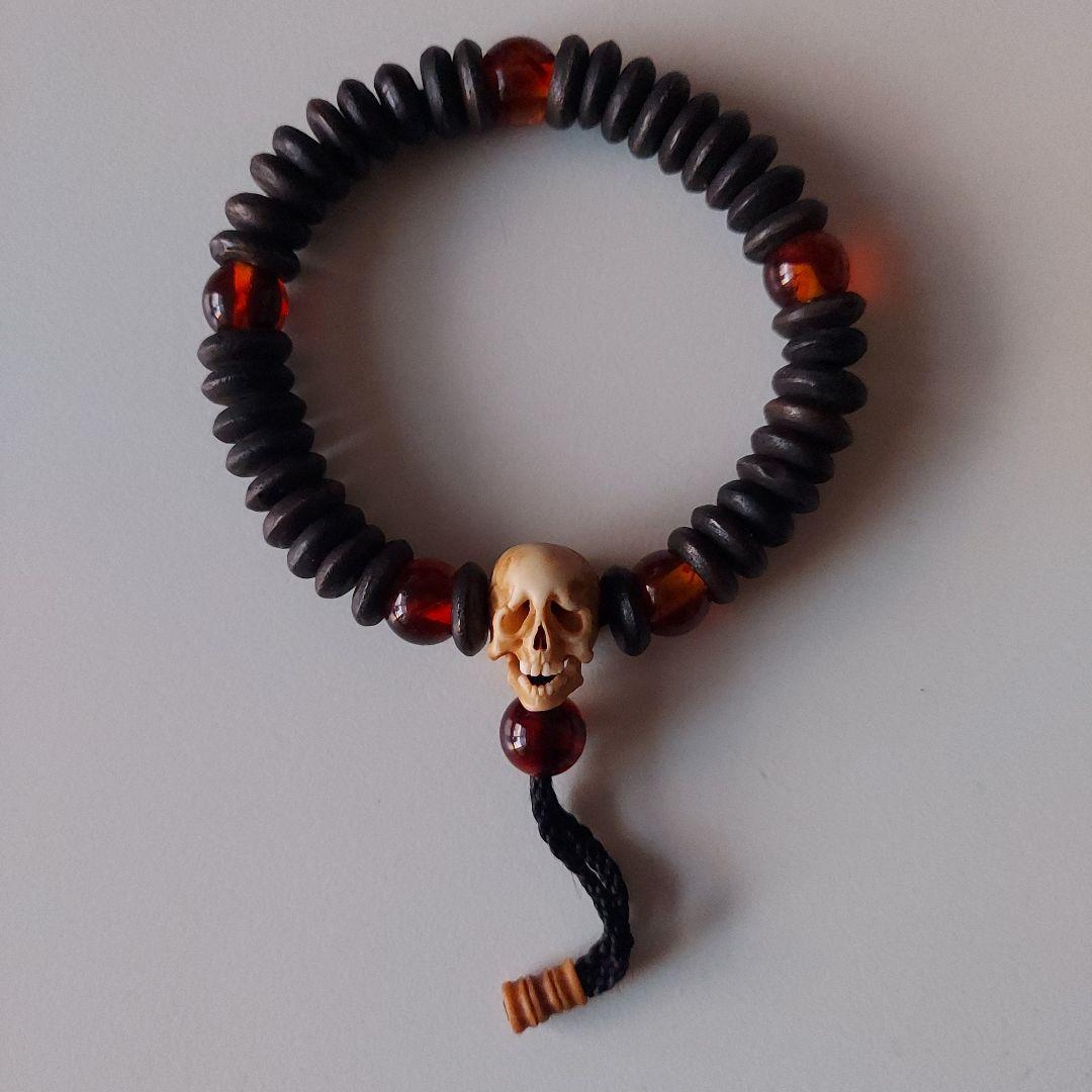 髑髏　ドクロ　数珠